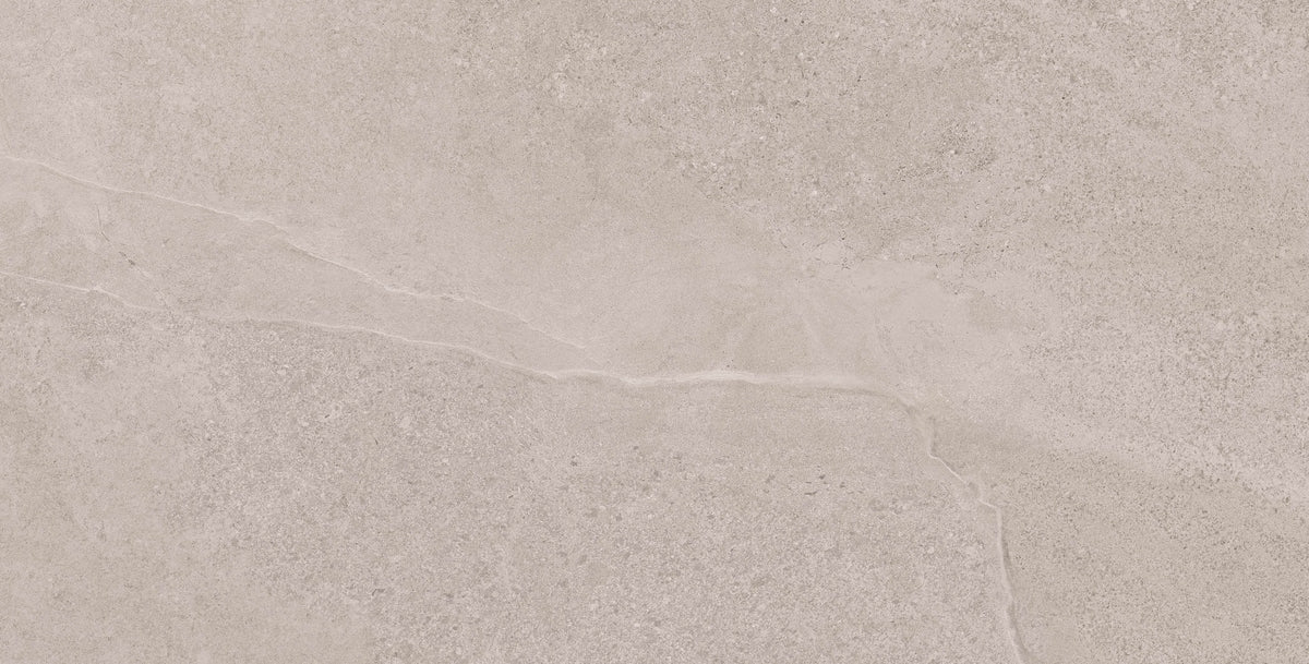 24" x 48" Indiana Matte Bone Rectified — factory tile face