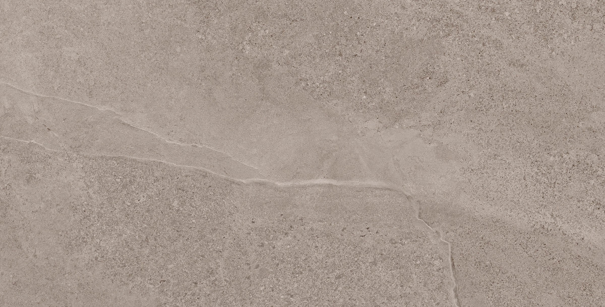 24" x 48" Indiana Matte Taupe Rectified — factory tile face