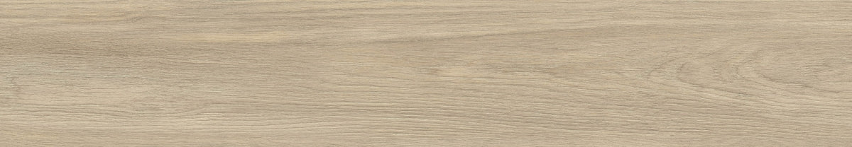 8" x 48" Pinewood Taupe Rectified — factory tile face
