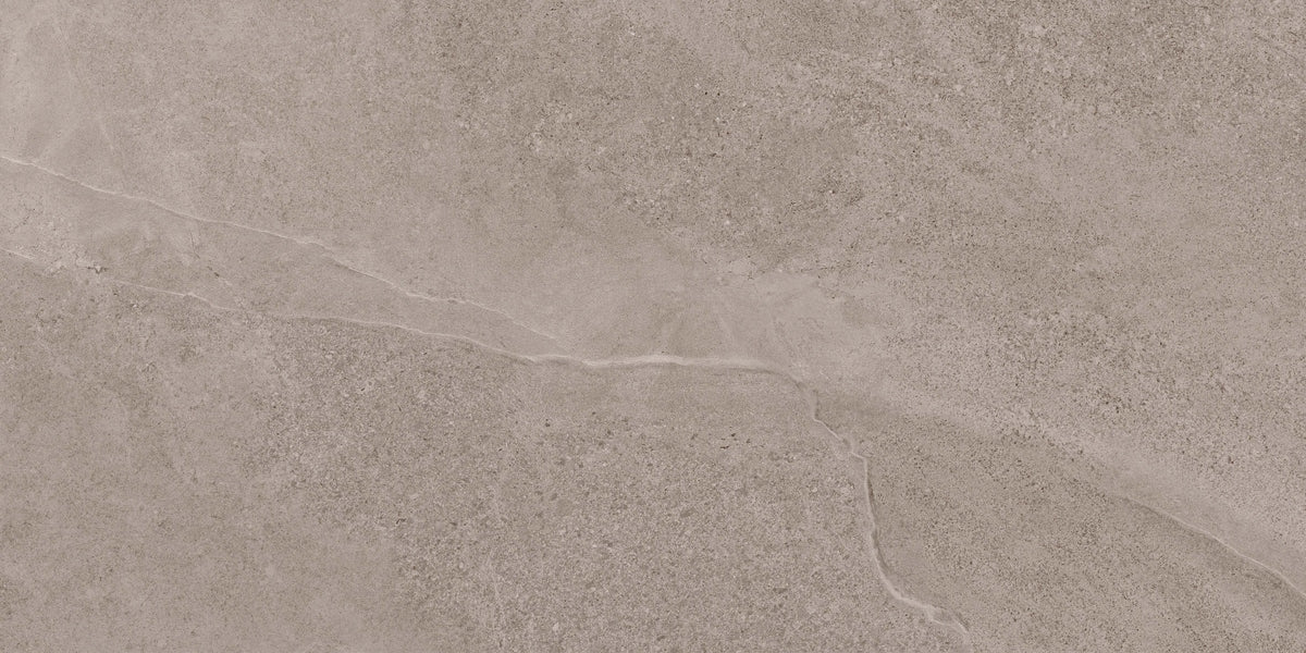 32" x 64" Indiana Taupe Rectified — factory tile face