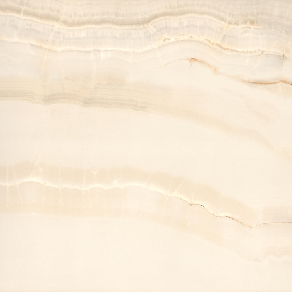 48"x48" Opal Bone Rectified Polished Porcelain Tile