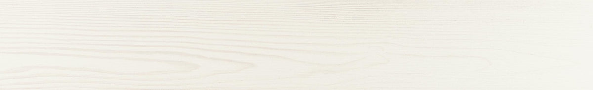 8" x 48" Lariks White Rectified — factory tile face