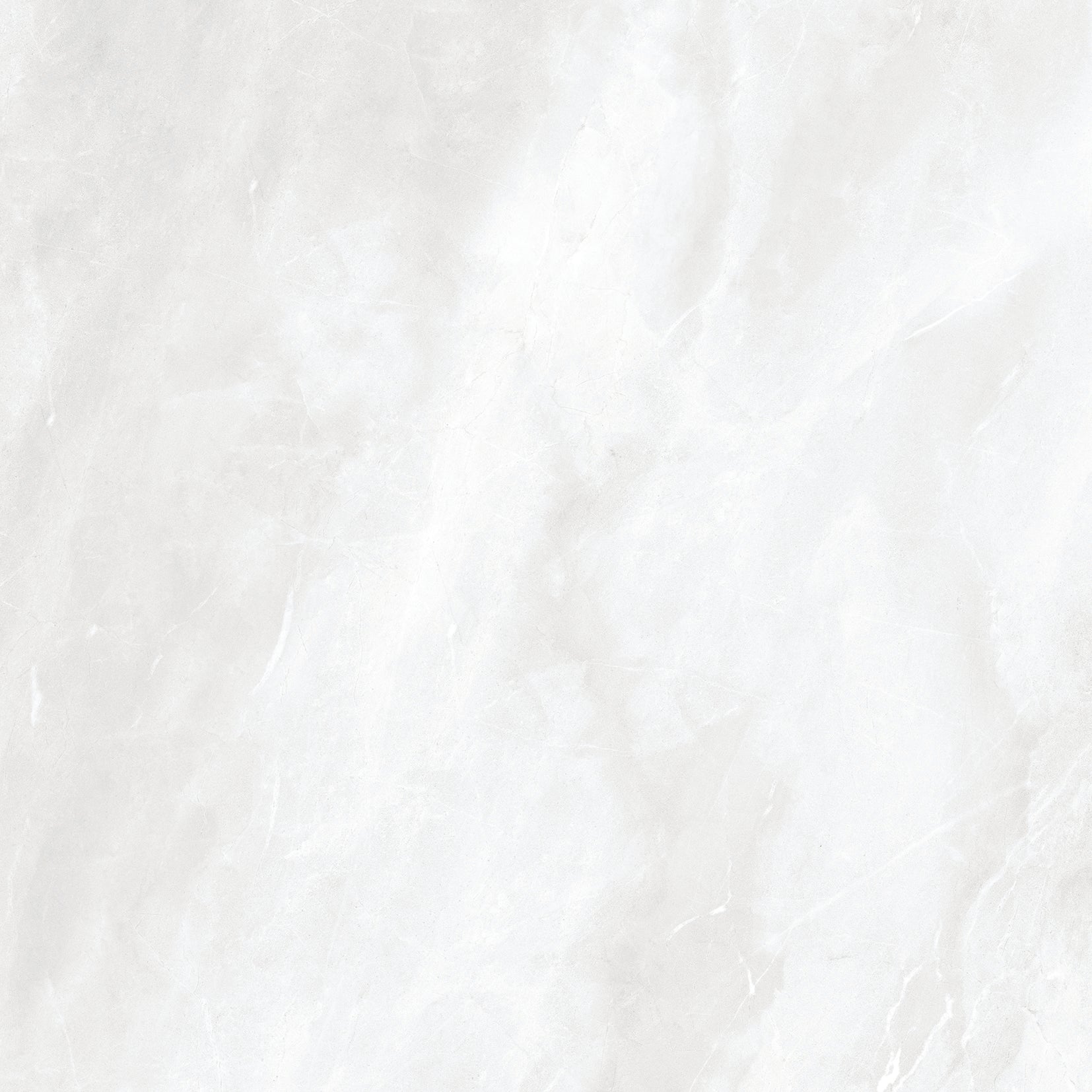 48"x48" Messina White Rectified Polished Porcelain Tile