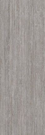48"x118" Meteora Matte Gray Rectified 3mm Slim