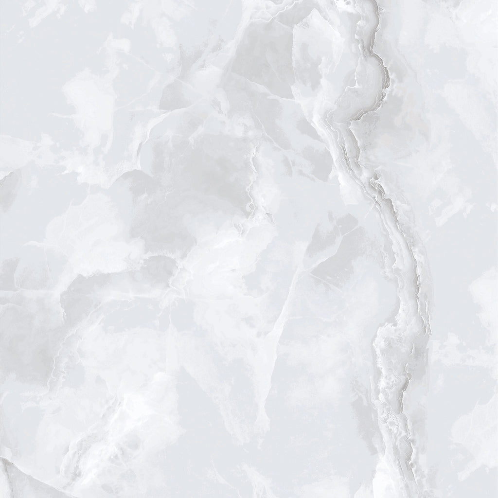 48"x48" Marea White Rectified Matte Porcelain Tile