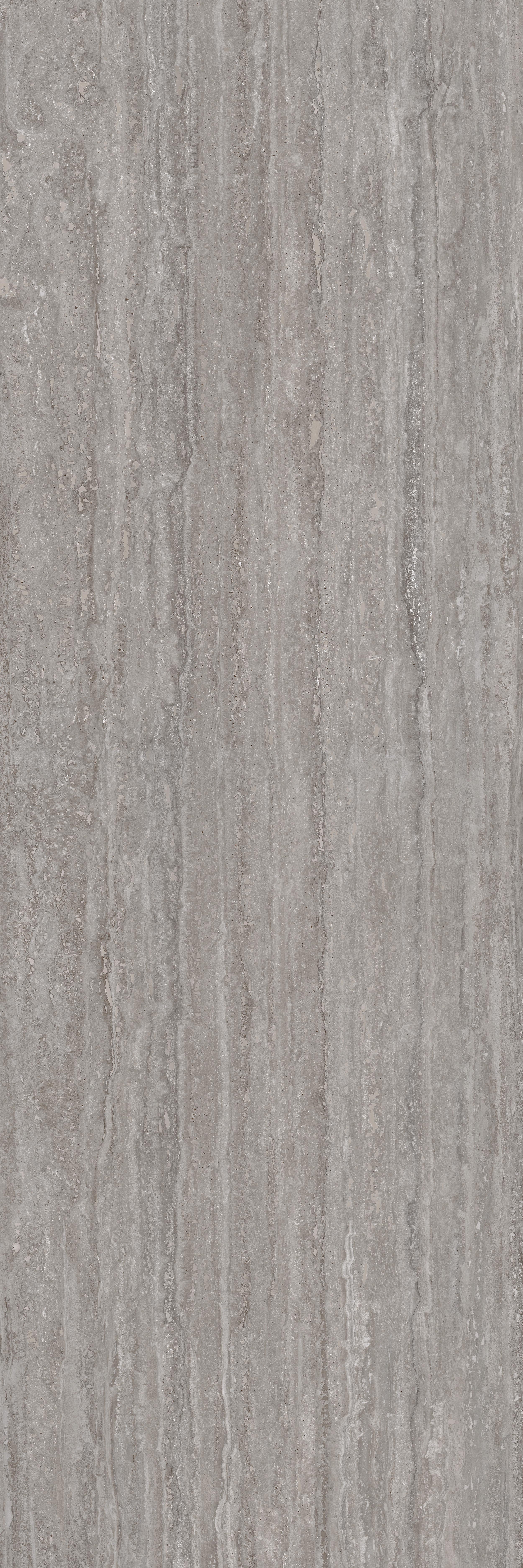 48"x118" Meteora Matte Gray Rectified 3mm Slim
