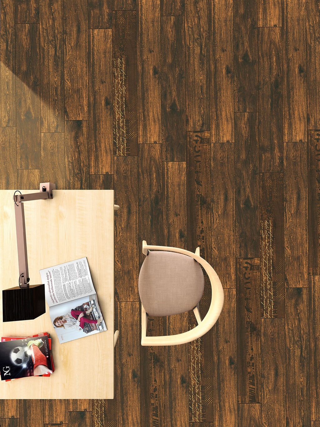 Rovere Brown — factory room scene