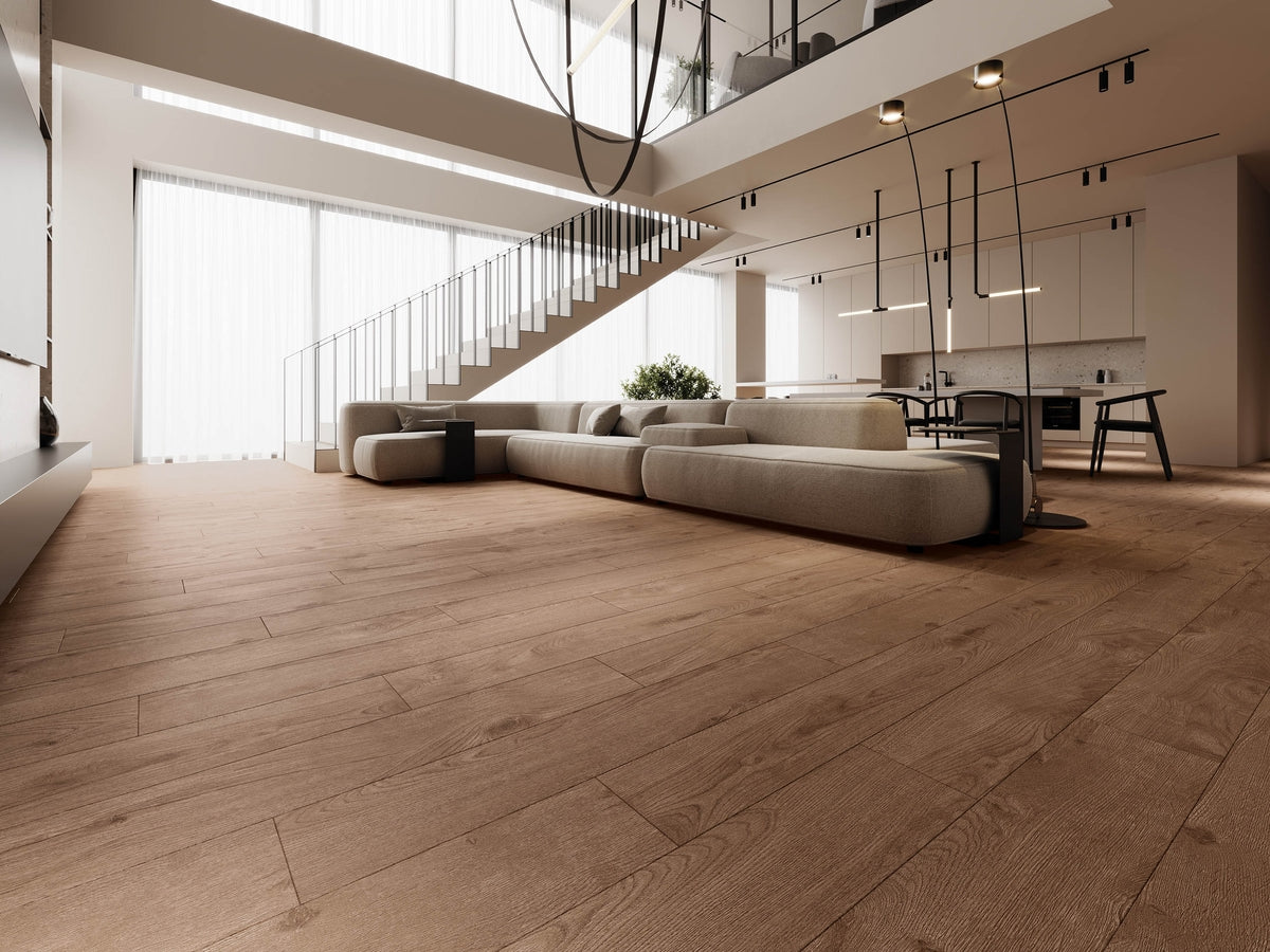 Acadia Oak — factory room scene
