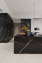 64"x 128" Bamboo Noir Porcelain Slab